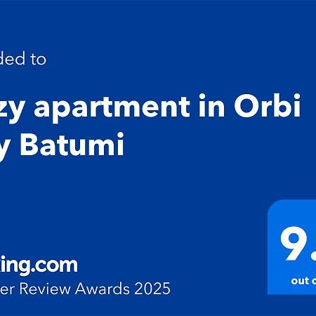 Сozy Apartment In Orbi City Batumi Exteriör bild