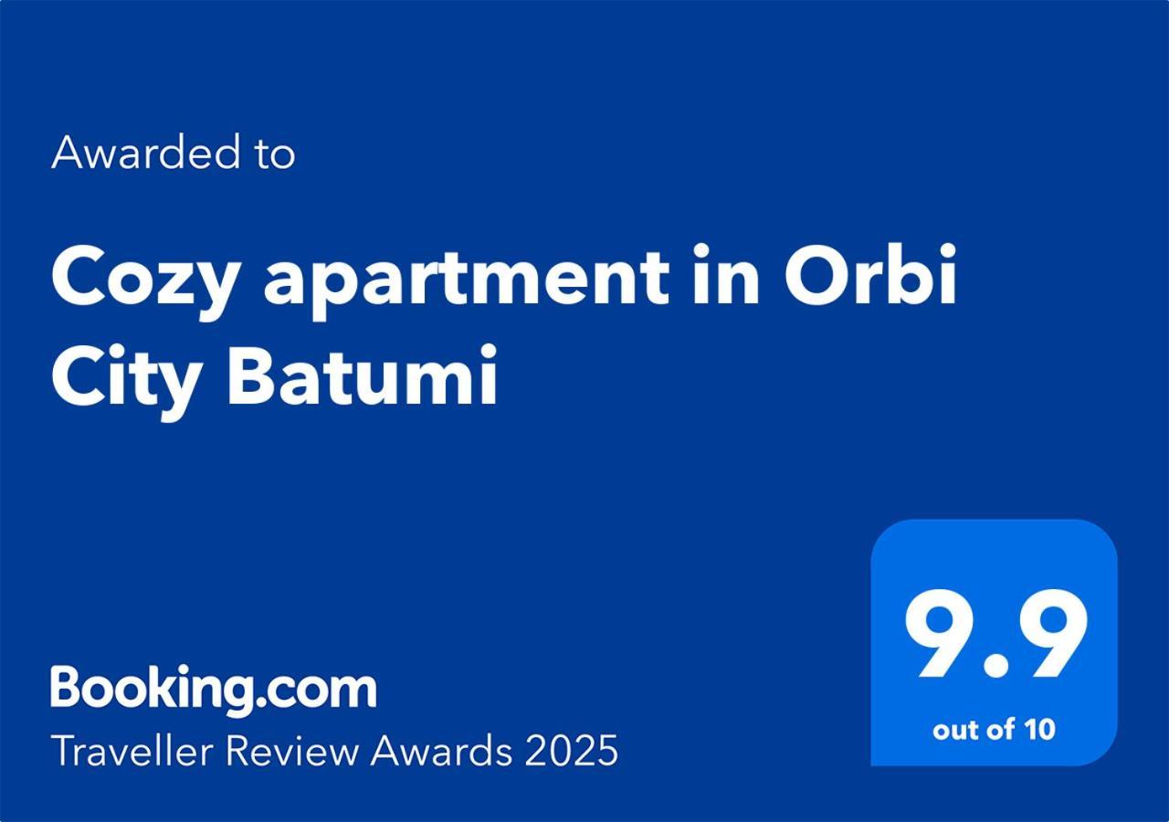 Сozy Apartment In Orbi City Batumi Exteriör bild